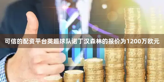可信的配资平台英超球队诺丁汉森林的报价为1200万欧元